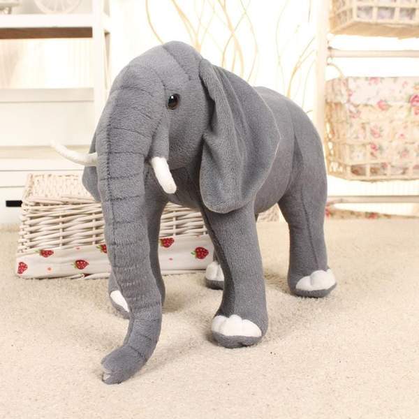 elephant geant peluche