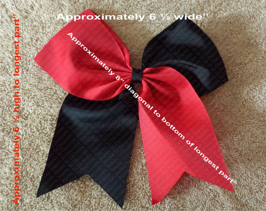 how to make cheer bows with ribbon