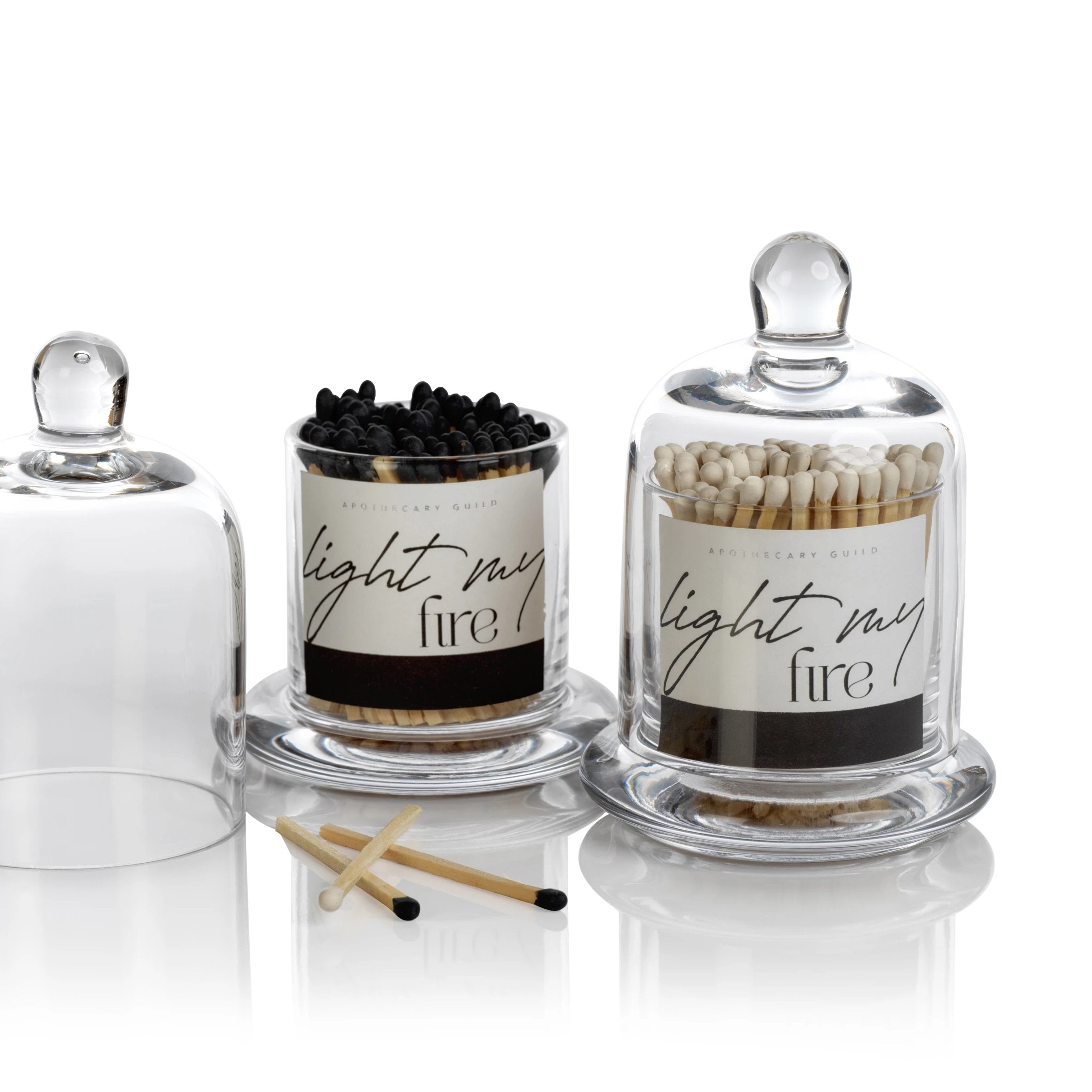 Light My Fire Matches Apothecary Jar