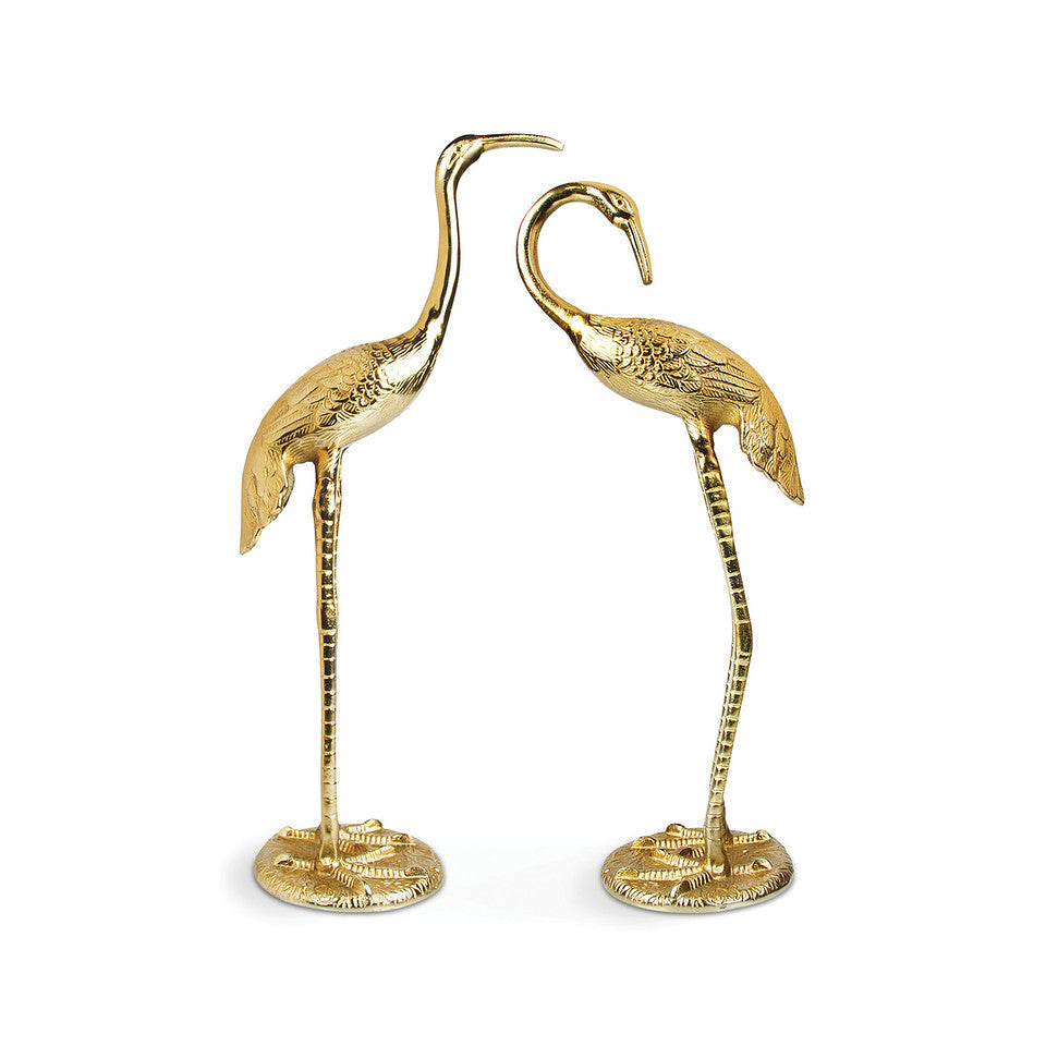 Crane Bird Statue - Set of 2