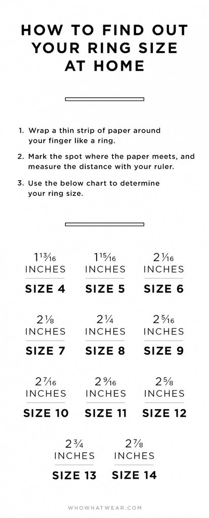 How To Measure Your Ring Size At Home - Bell & Brunt