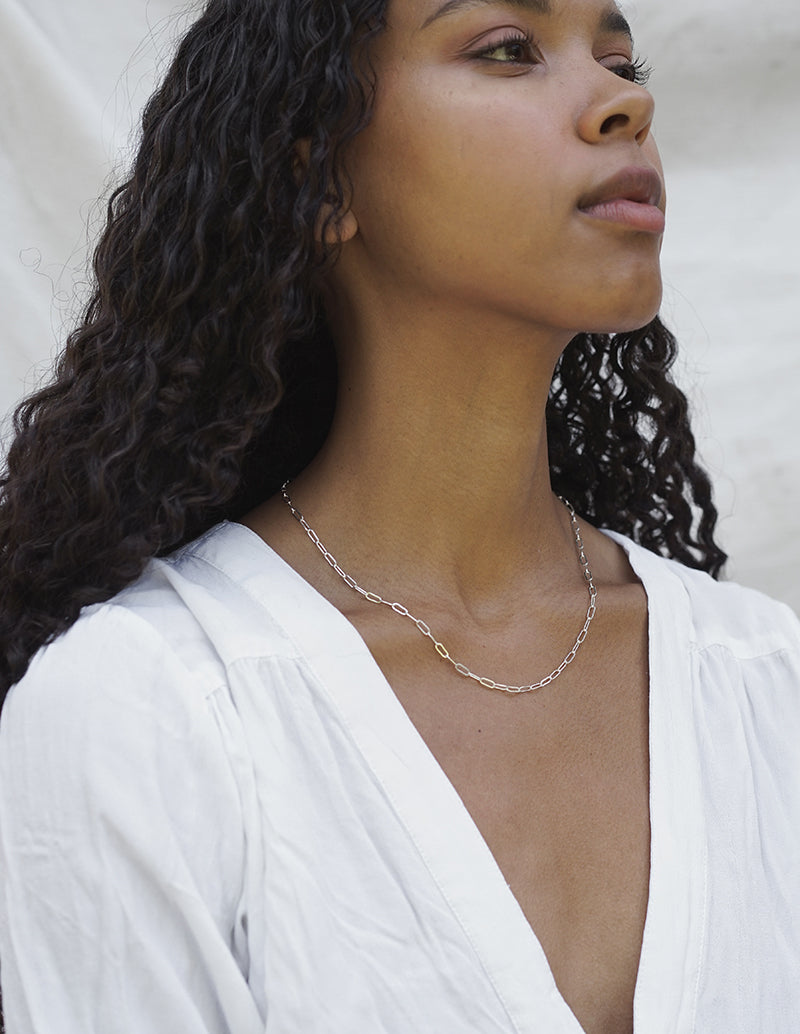 Solo Necklace - Silver