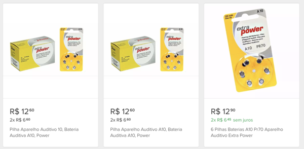 Bateria tipo A10
