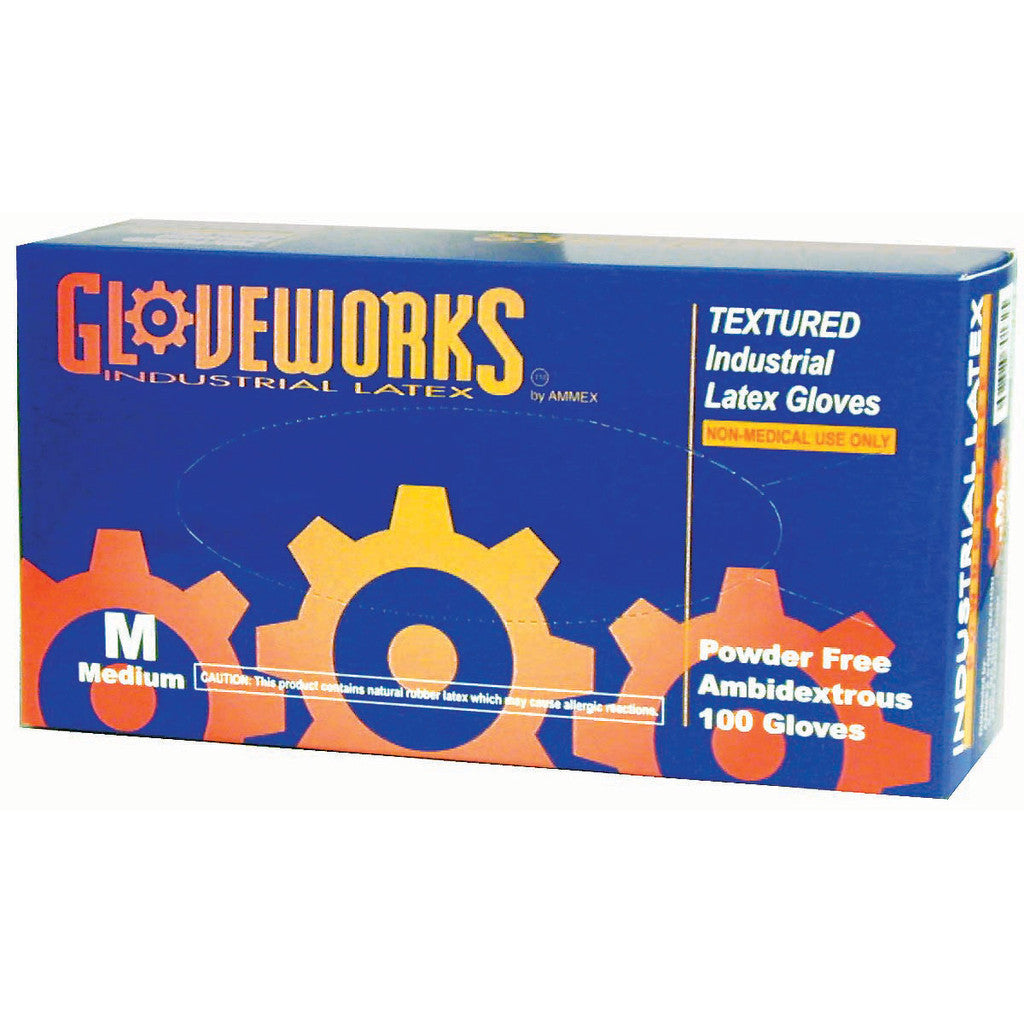 GloveWorks® Latex Gloves | Gloves By Web