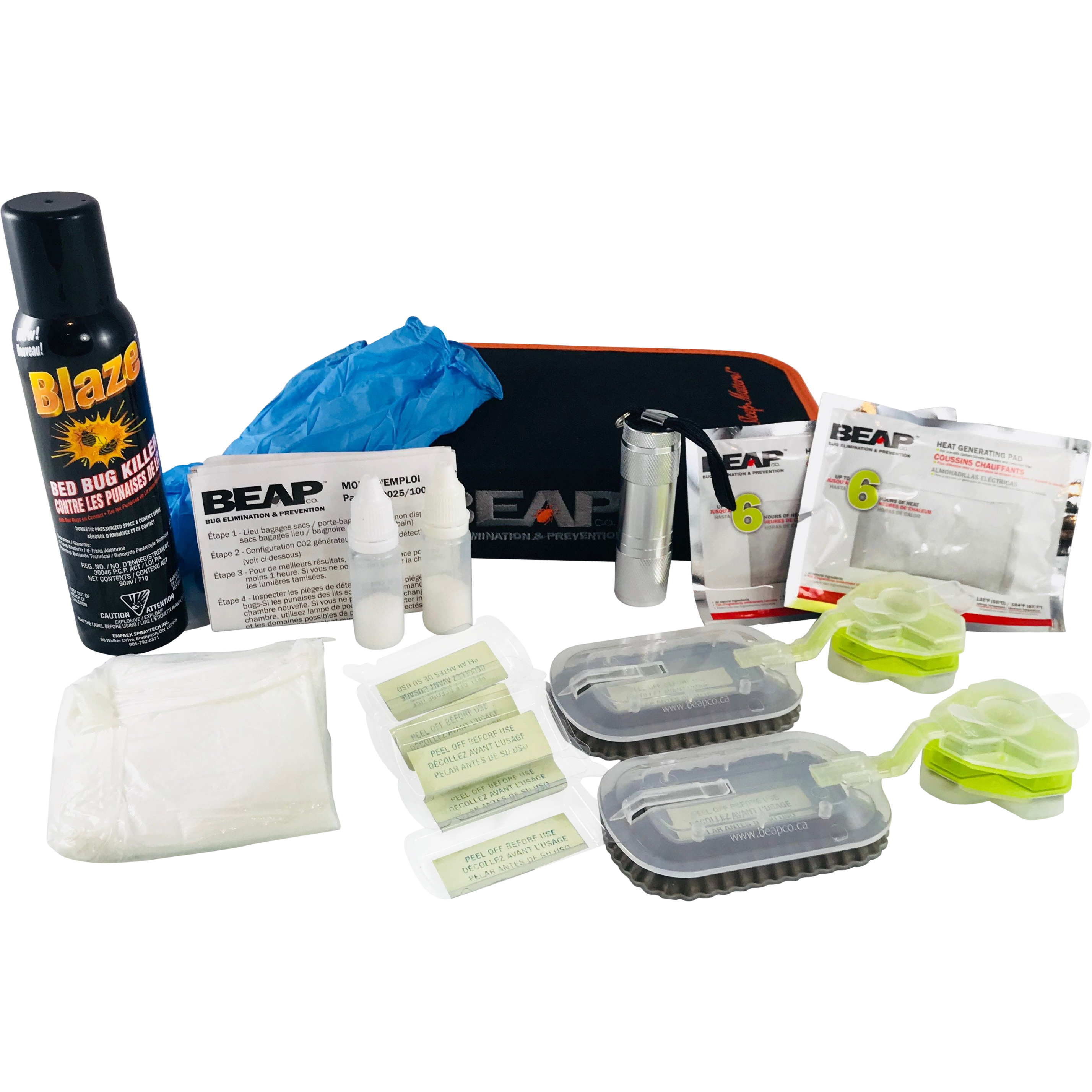 Deluxe Bed Bug Travel Kit Bed Bug SOS