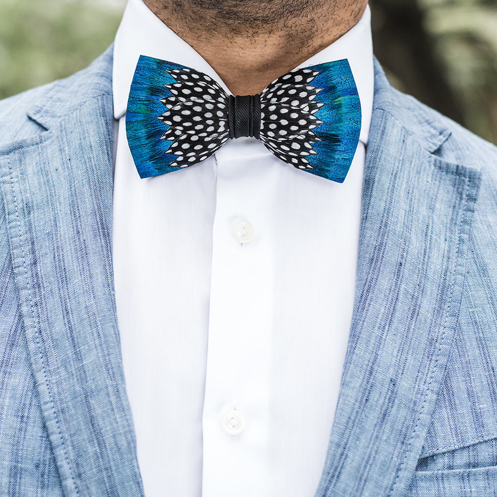 Brackish | Feather Bow Ties & Accessories