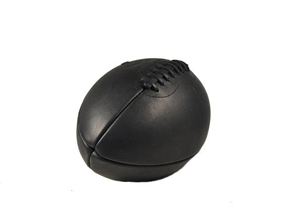 Pro Series Onyx Leather Football - Black