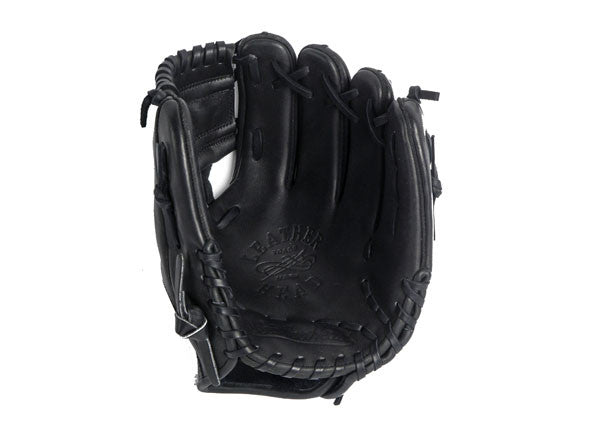 Infield Leather Baseball Glove - Black 11.25 Inch B-GJB – Leather 