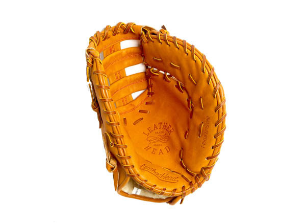 Premium Tan Baseball Glove Leather Luggage Tag by Rawlings