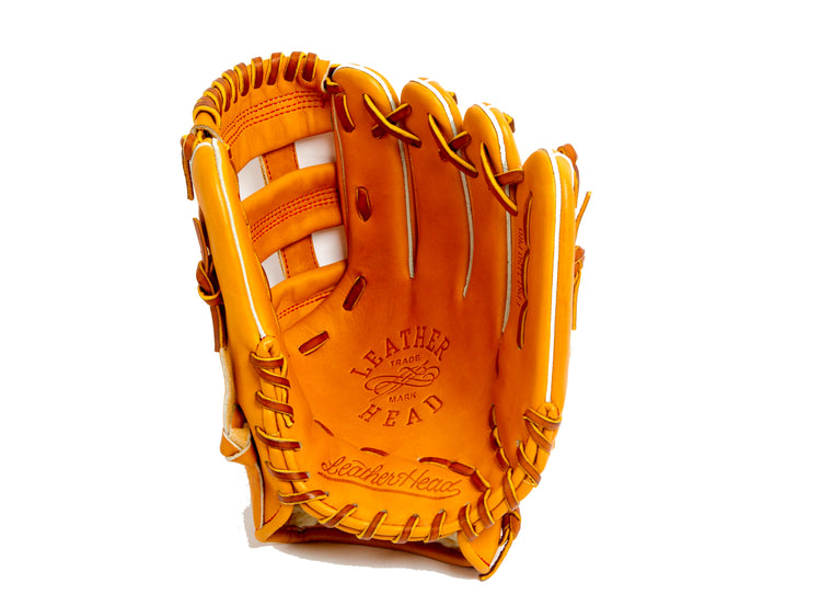 suede baseball glove