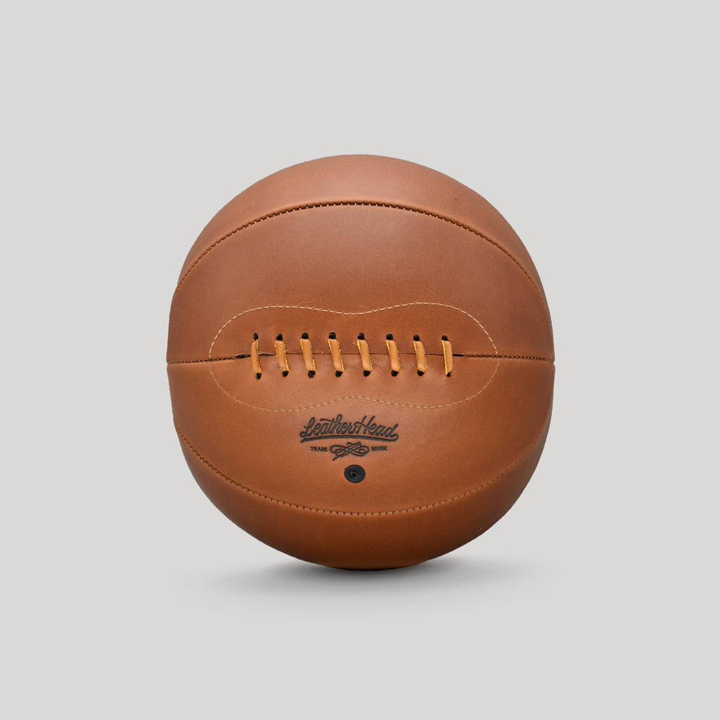 "Old Fashioned" Naismith Basketball - Leather Head Sports