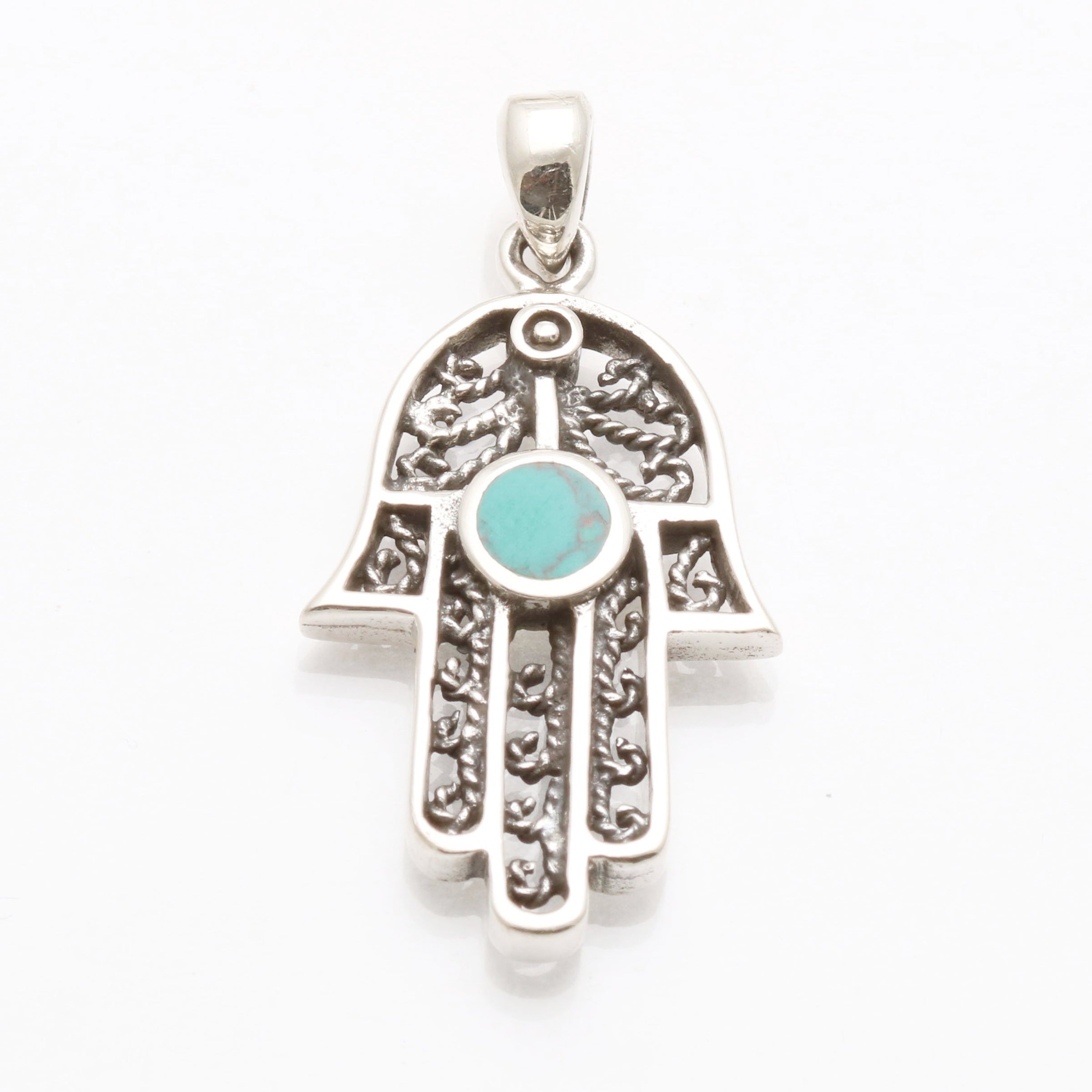 Hamsa Pendant - JewelryJudaica