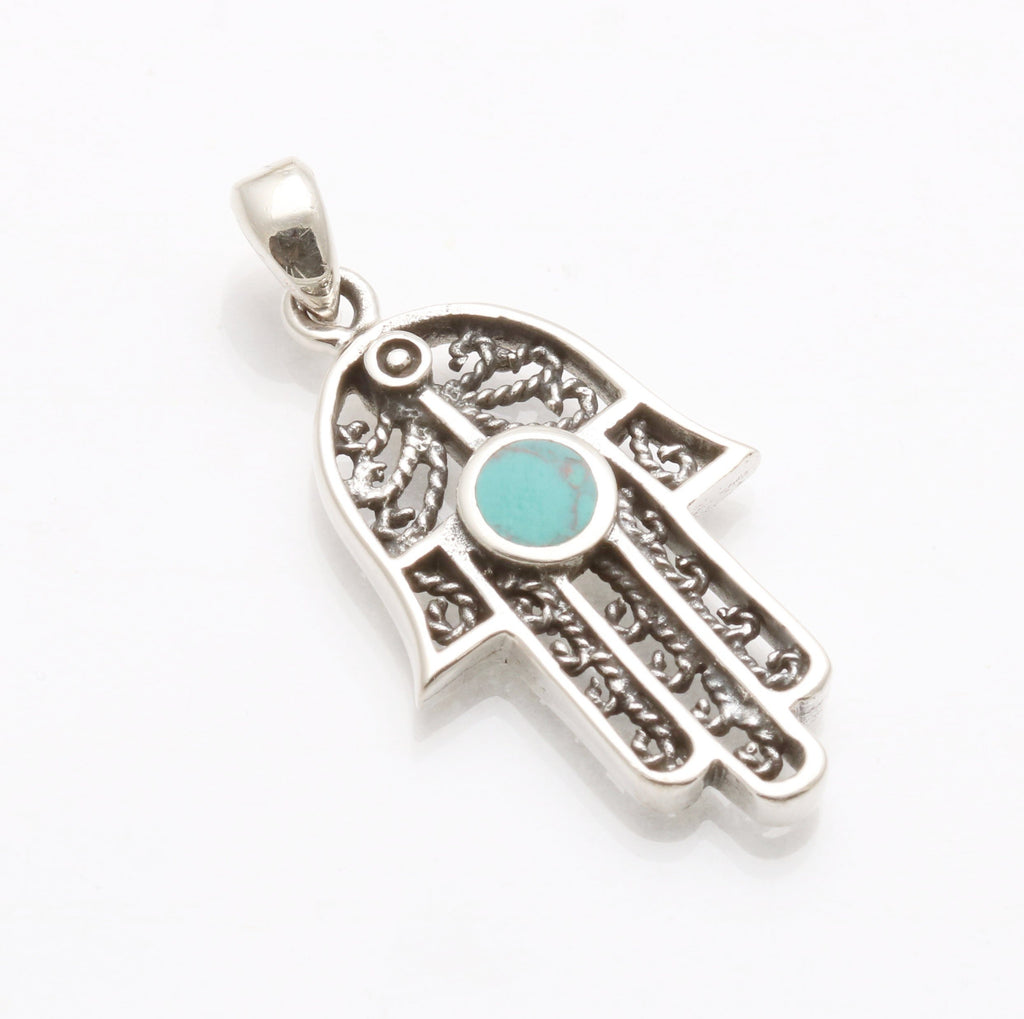 Hamsa Jewish Jewelry - JewelryJudaica