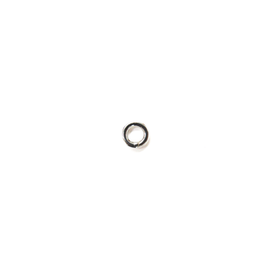 Jump Ring Closed, Sterling Silver, Gauge 20, 5mm; 1 piece