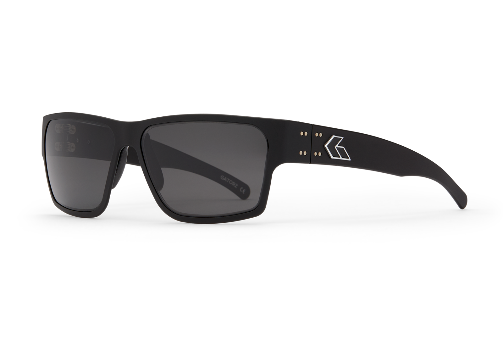 Gatorz Delta Matte Black Smoked Polarized Sunglasses