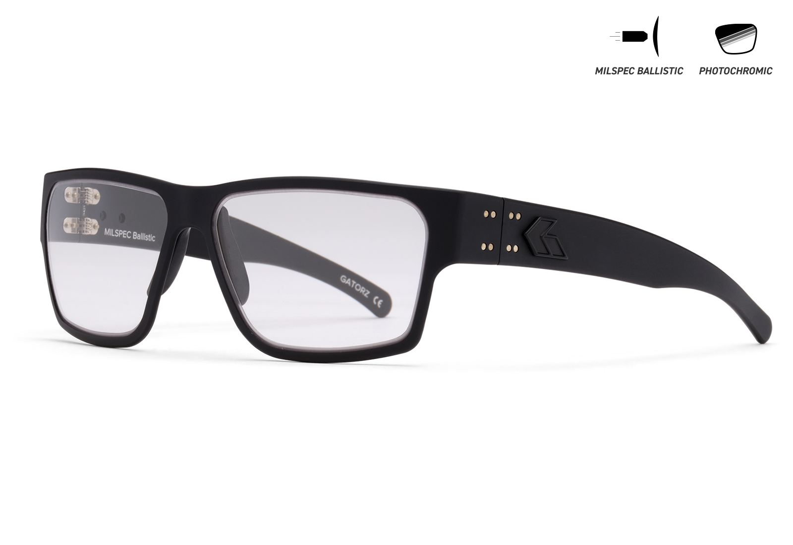 Ballistics / Photochromic w/Anti-Fog / Black Cerakote w/Black Logo