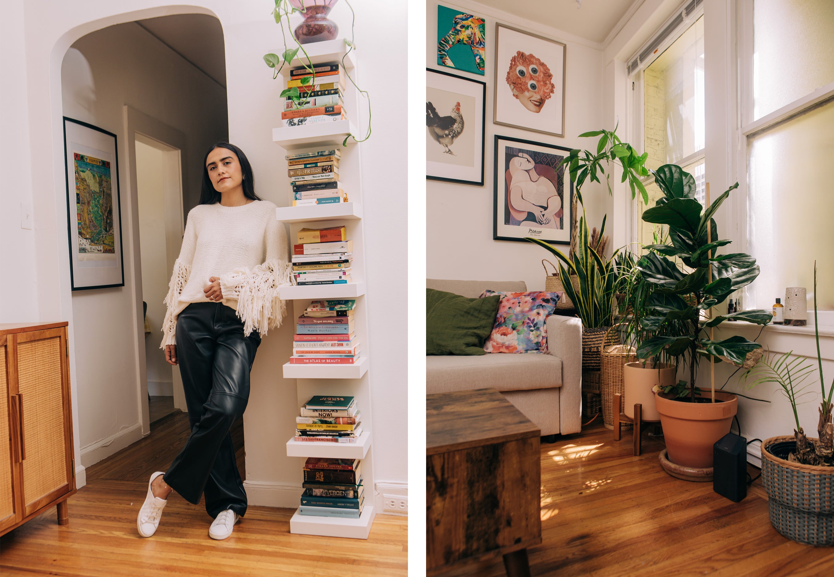 At home with Laura Gelvez