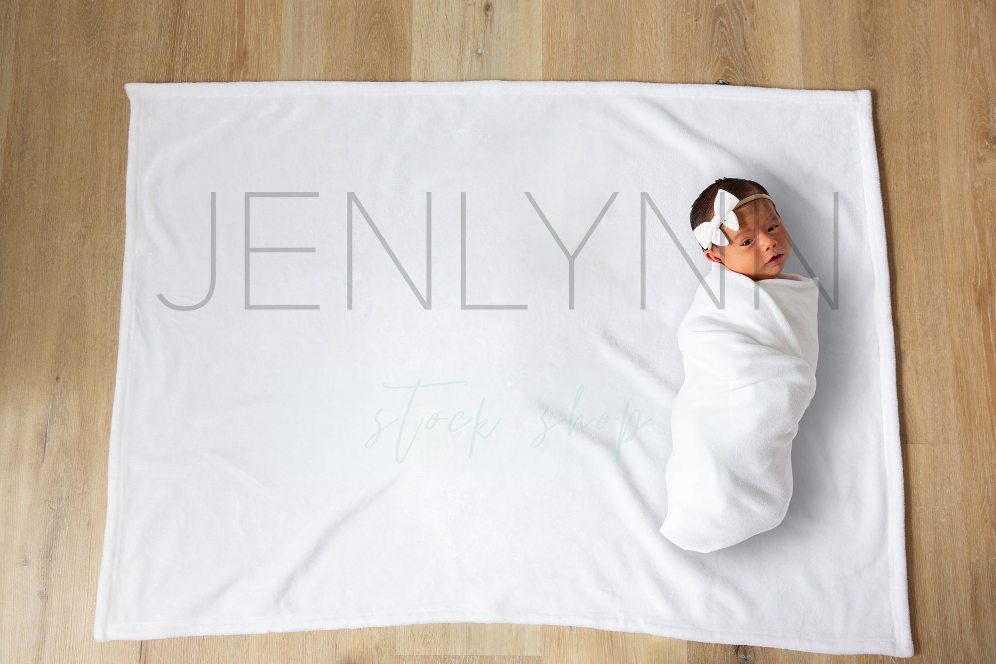 Download Horizontal Milestone Baby Girl Blanket Mockup Gg01 Psd Jenlynn Stock Shop