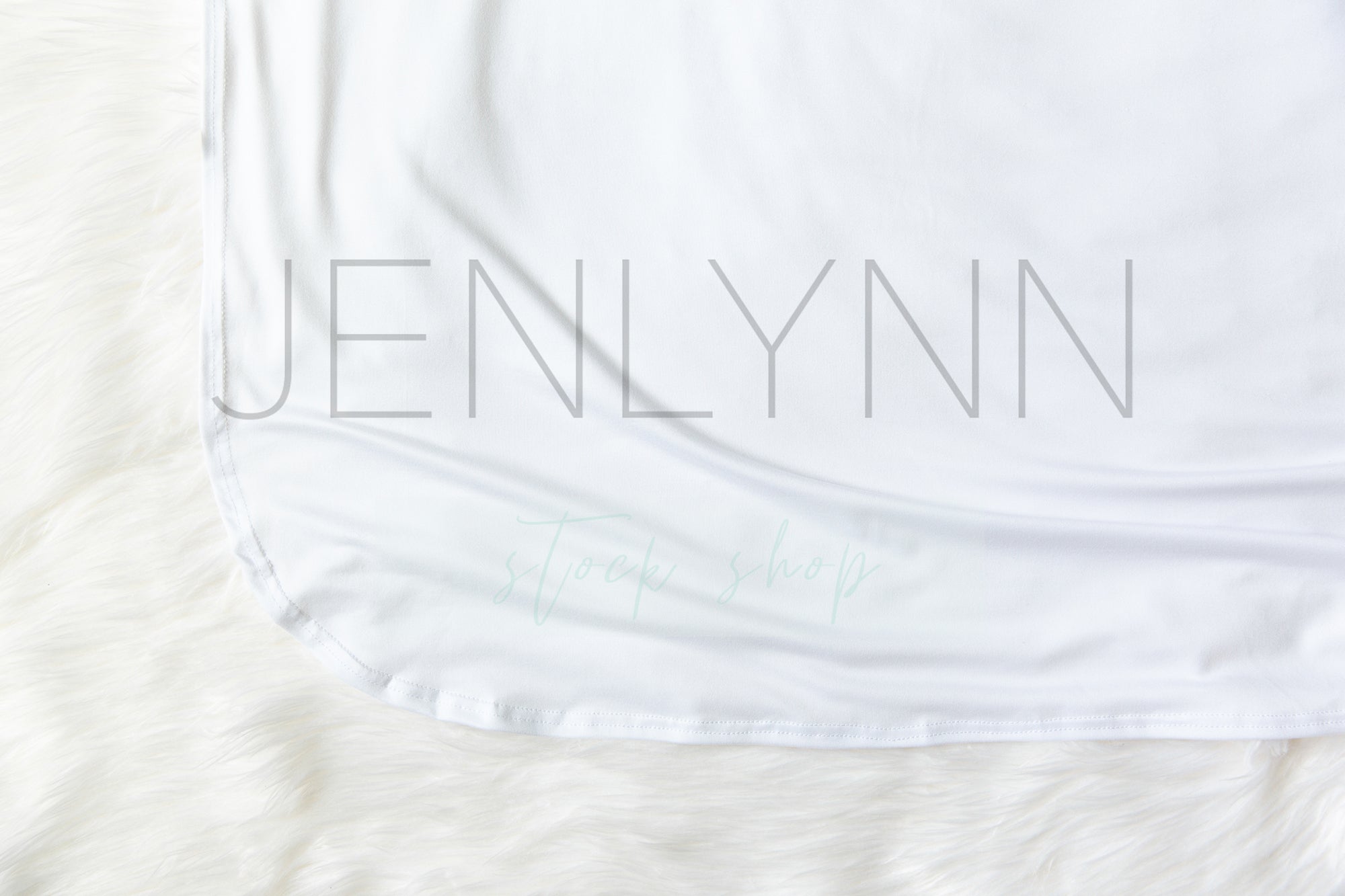 Download Stretch Jersey Baby Blanket Flat Lay Mockup 2 Jenlynn Stock Shop