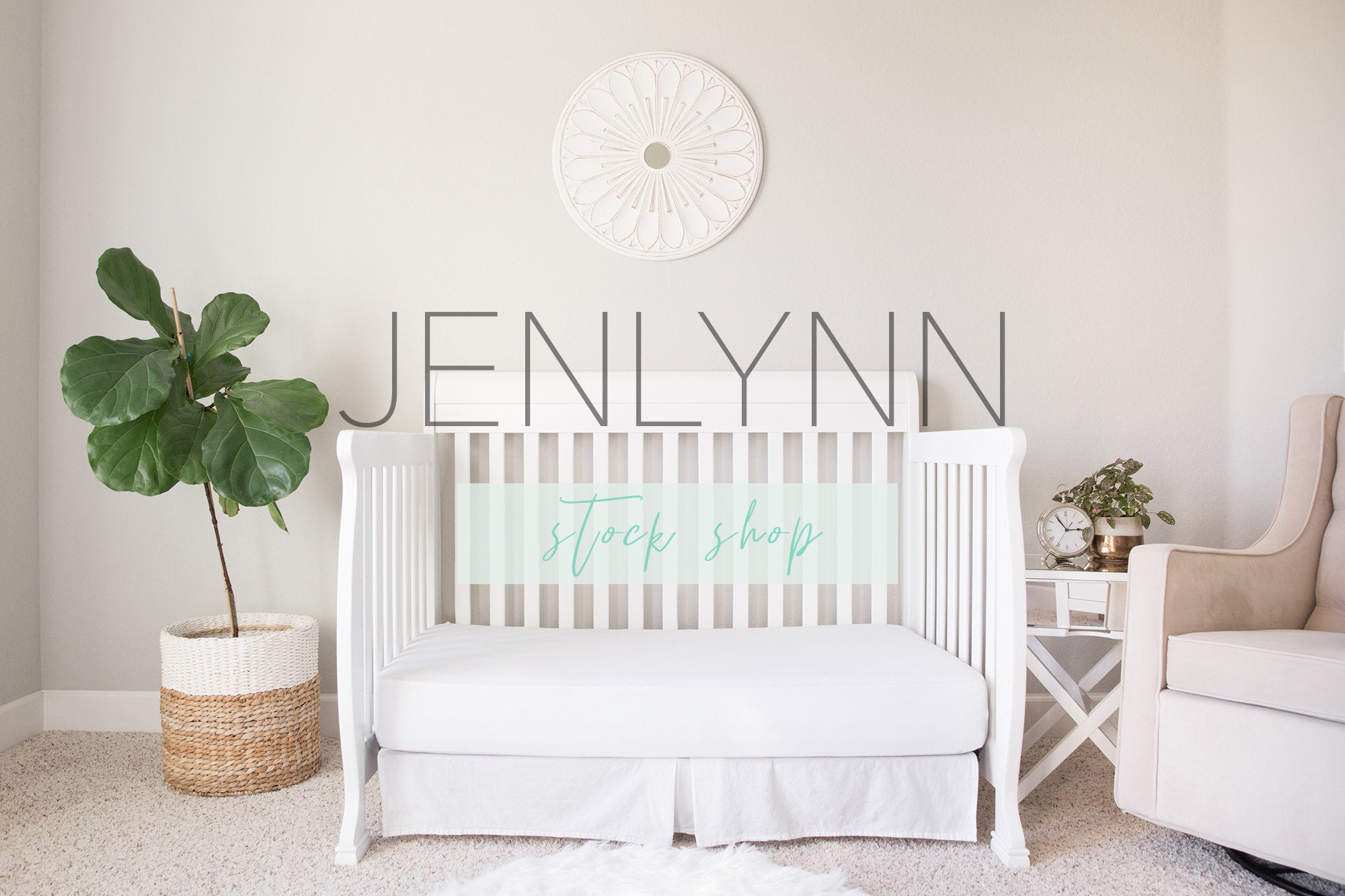 Download Toddler Bed Sheet Mockup #6 - JENLYNN Stock Shop