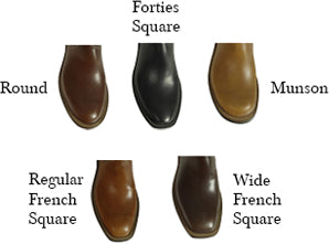 cowboy boot toe shapes