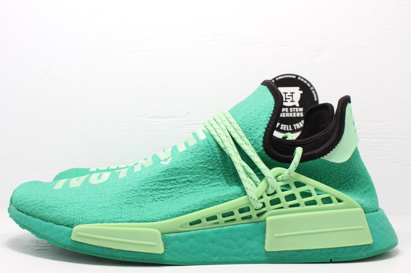 Coronel Reactor frente Adidas NMD Hu Pharrell Green Complexland | Hype Stew Sneakers Detroit