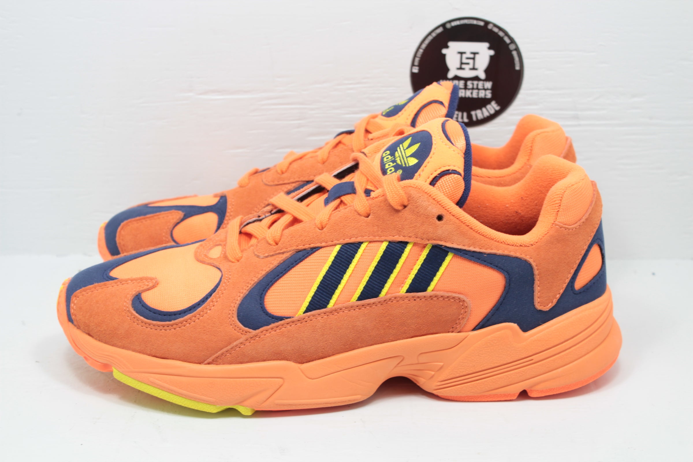 Yung-1 Hi-Res Orange Hype Stew Sneakers Detroit