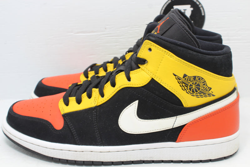 air jordans 1 orange and yellow