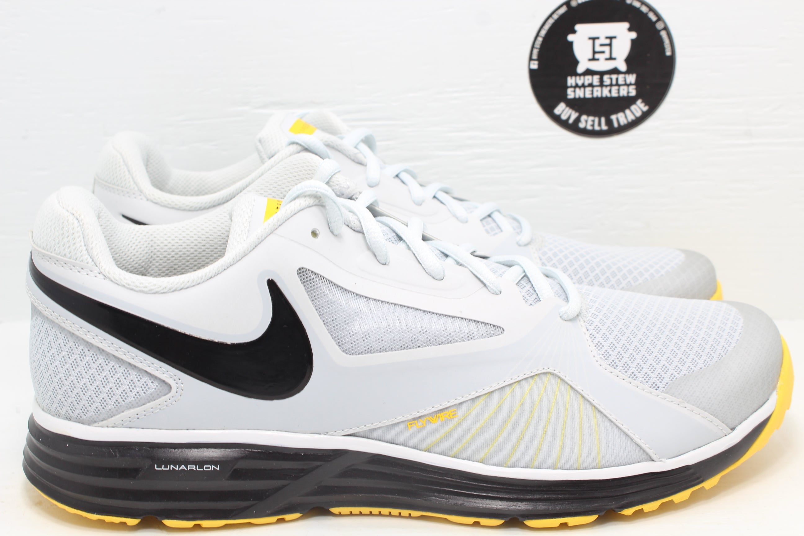 Nike Lunar Edge 15 Livestrong Pure Platinum Hype Sneakers