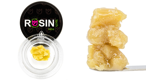 Papaya solventless rosin by Rosin Tech Labs