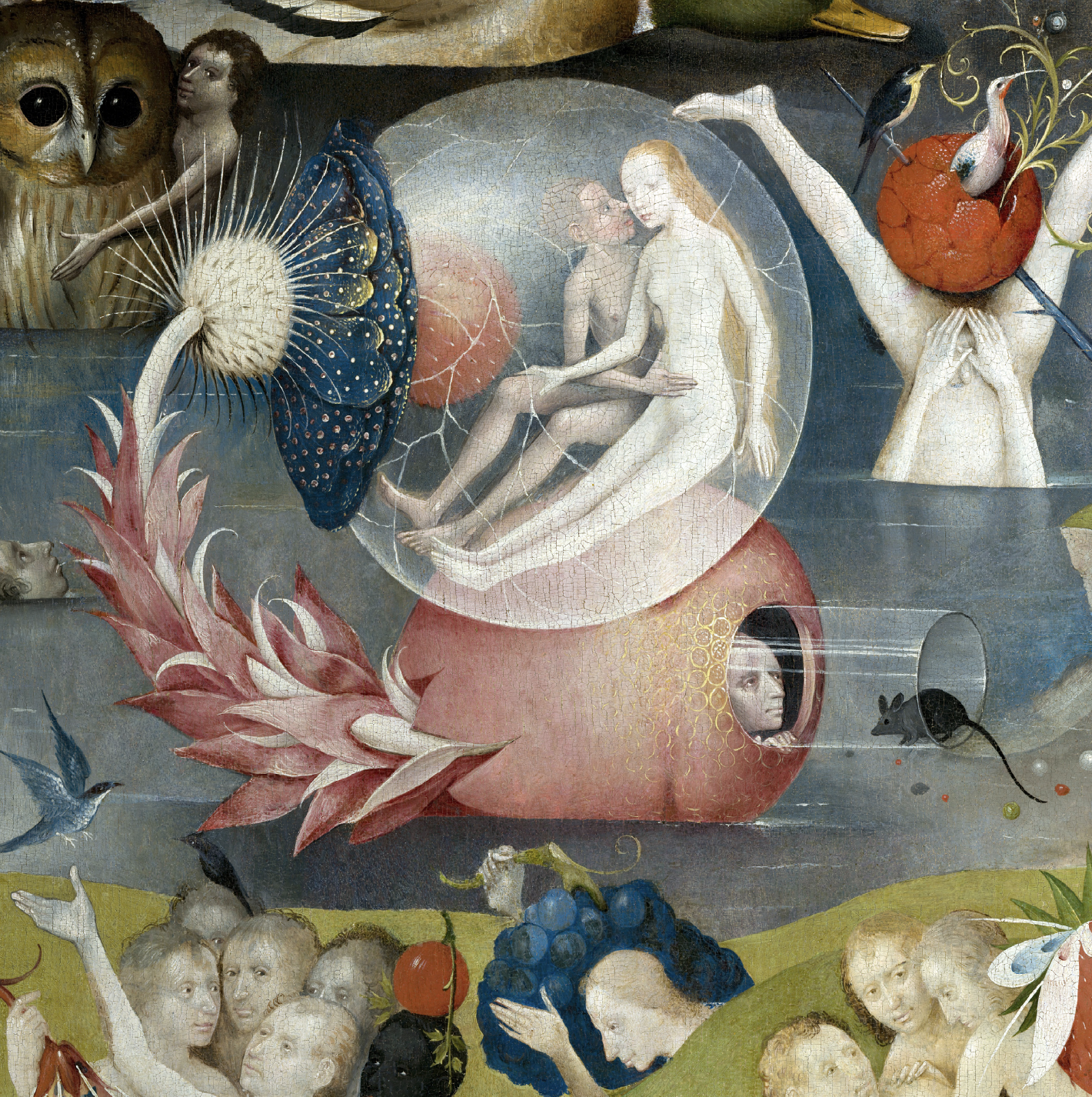 Painter Turns the Garden of Earthly Delights Into Tattoo in Painting