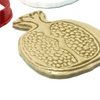 Picture of Rosh Hashanah Pomegranate Cookie Cutter Fondant Embosser - 3.7"