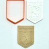 Picture of Emblem/Crest of Jerusalem Lion of Judah Cookie/Fondant Cutter - Israel, 2pc SET