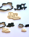 Picture of Jewish Tefillin Cookie Cutter 2pc SET, 3 sizes