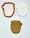 Picture of Honey Jar, Rosh Hashanah, Cookie Cutter Fondant Embosser - 3"