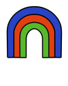 Picture of Rainbow Cookie Cutter