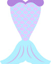 Picture of Mermaid Tail Silhouette