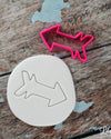 Feathered Arrow Cutter | Lil Miss Cakes