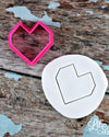 Geo Heart Cutter | Lil Miss Cakes