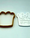 Picture of Purim Crown Hebrew Cookie Cutter + Embosser