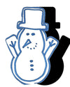 Picture of Snowman (w/ Arms & Hat) #2