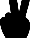 Picture of Peace sign hand