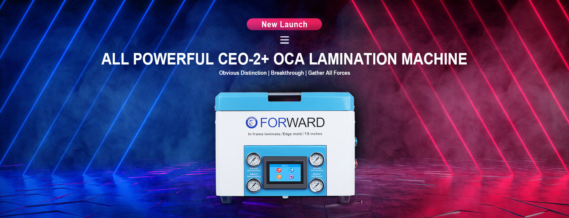 CEO-2+ All Powerful OCA Lamination Machine-web