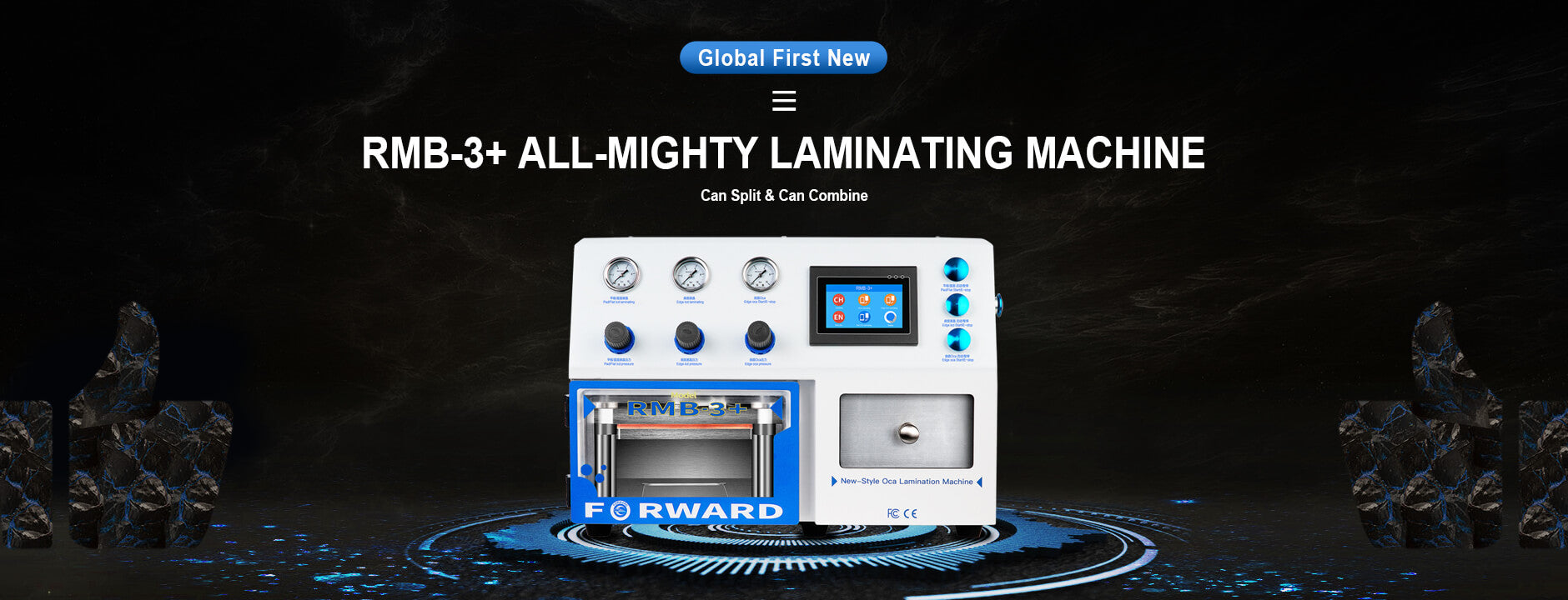 RMB-3 Plus All-Mighty OCA Laminating Machine