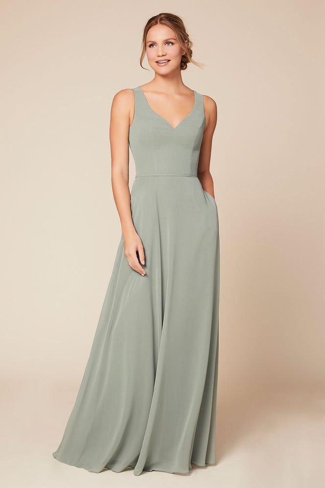 bridesmaid dress sage green