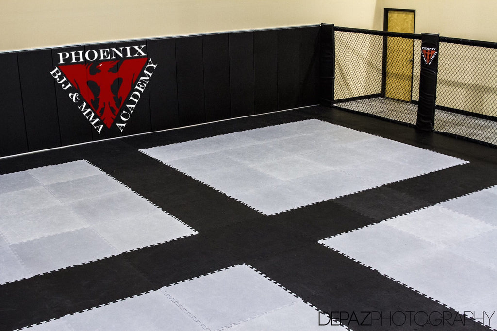 Zebra 10 X 10 Premium Interlocking Puzzle Mats With Tatami