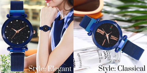 Magnetic Starry Sky Watch - Elegant and Classical