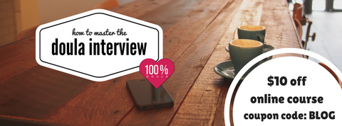 doula interview coupon code
