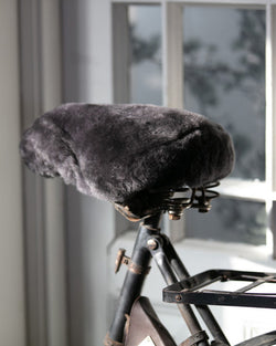 sheepskin bike seat cover