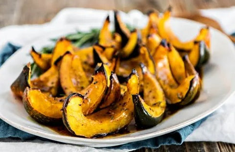 acorn squash roasted squash autumn vegetable